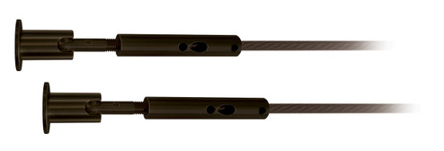 Slimline Turnbuckles in Bronze (408|CSSLTRNBKLBZ)