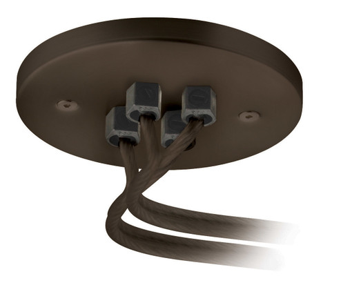 Dual Feed Remote Canopy Soft Feeder Connector in Bronze (408|CSCPSFTDUBZ)