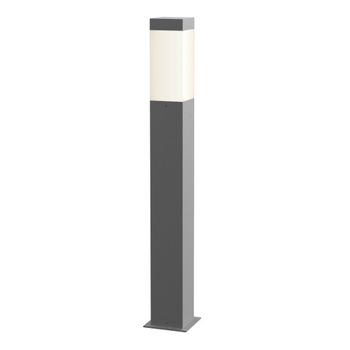 Square Column LED Bollard in Textured Gray (69|7383.74-WL)