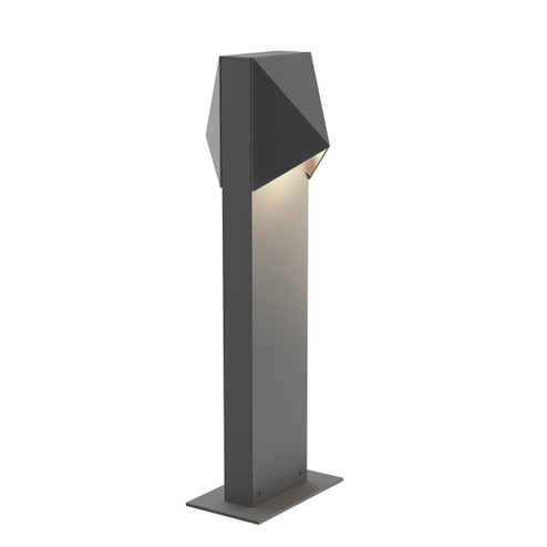 Triform Compact LED Bollard in Textured Gray (69|7325.74-WL)