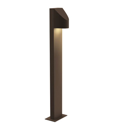 Shear LED Bollard in Textured Bronze (69|7313.72-WL)