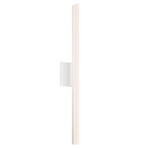 Stiletto LED Wall Sconce in Satin White (69|2342.03-DIM)