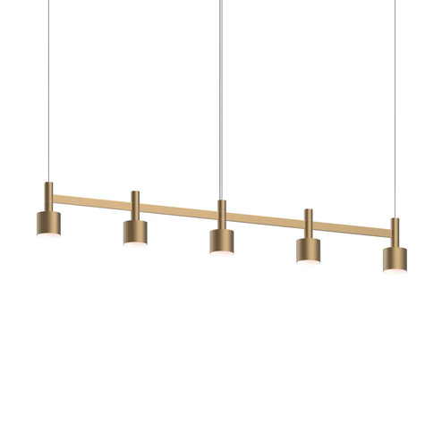 Systema Staccato LED Linear Pendant in Brass Finish (69|1785.14-CYL)