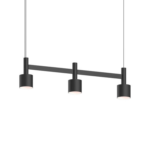 Systema Staccato LED Linear Pendant in Satin Black (69|1783.25-CYL)