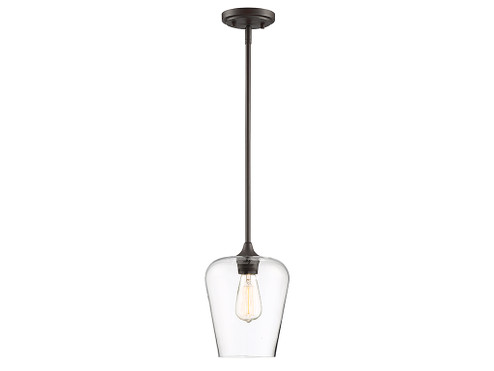 Octave One Light Pendant in English Bronze (51|7-4036-1-13)