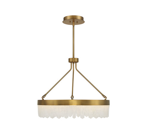 Landon LED Pendant in Warm Brass (51|7-1620-43-322)