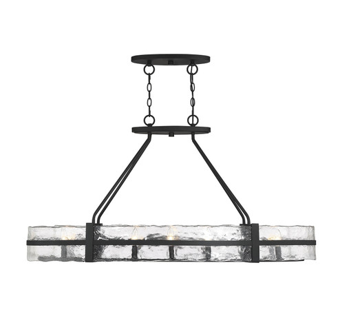 Hudson Ten Light Chandelier in Matte Black (51|1-1852-10-89)