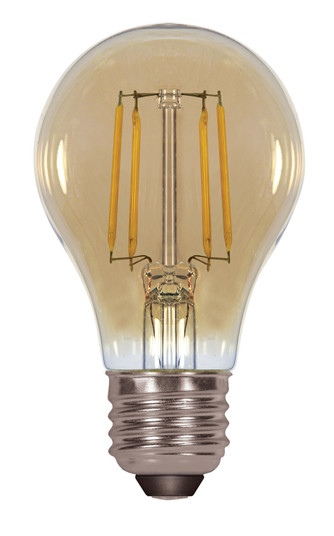 Light Bulb in Transparent Amber (230|S9583)