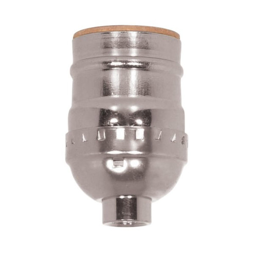 Short Keyless Socket in Nickel (230|80-1011)