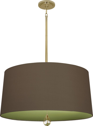 Williamsburg Custis Three Light Pendant in Modern Brass (165|BN333)