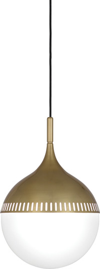 Jonathan Adler Rio One Light Pendant in Antique Brass (165|779)