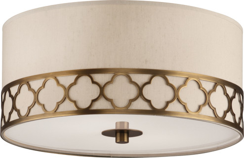 Addison Two Light Flushmount in Weathered Brass (165|1575)