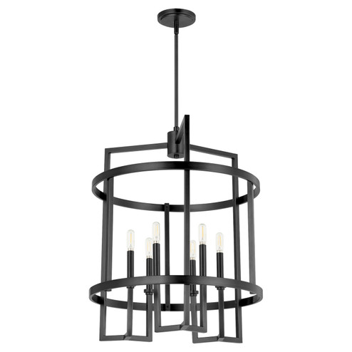 Merrick Six Light Entry in Matte Black (19|8174-6-59)