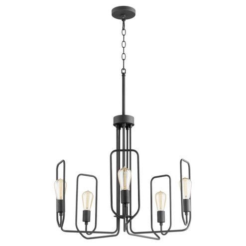 Howe Five Light Chandelier in Textured Black (19|650-5-69)