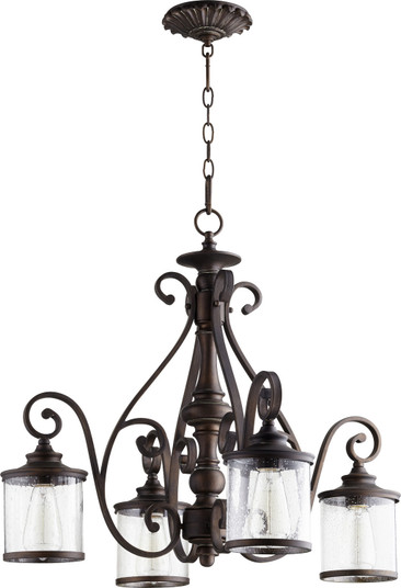 San Miguel Four Light Chandelier in Vintage Copper (19|6473-4-39)