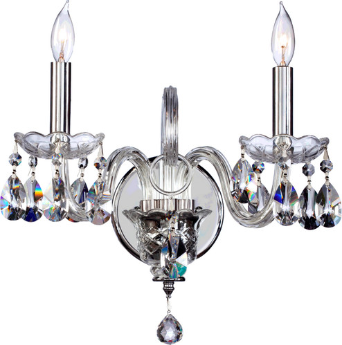 Bohemian Katerina Two Light Wall Bracket in Chrome (19|631-2-514)