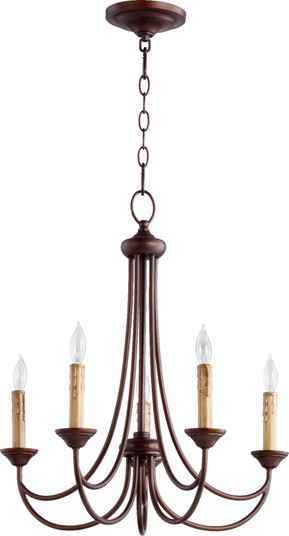 Brooks Five Light Chandelier in Oiled Bronze (19|6250-5-86)