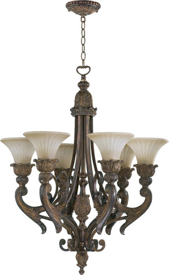 Madeleine Six Light Chandelier in Corsican Gold (19|6230-6-88)