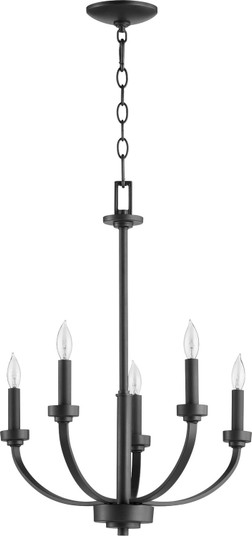 Reyes Five Light Chandelier in Textured Black (19|6160-5-69)