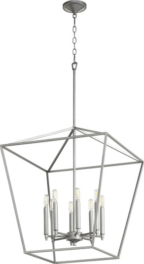 Gabriel Eight Light Entry Pendant in Classic Nickel (19|604-8-64)