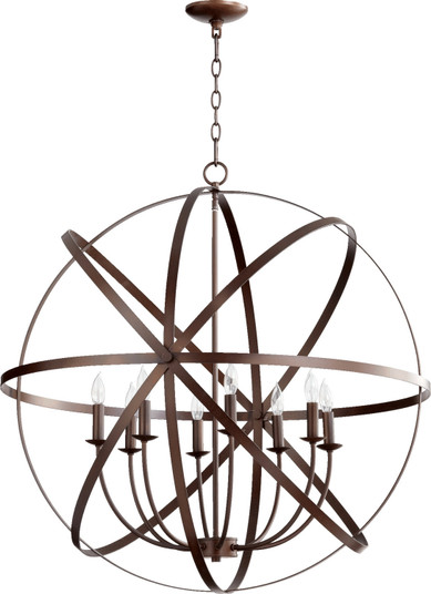 Celeste Eight Light Chandelier in Oiled Bronze (19|6009-8-86)