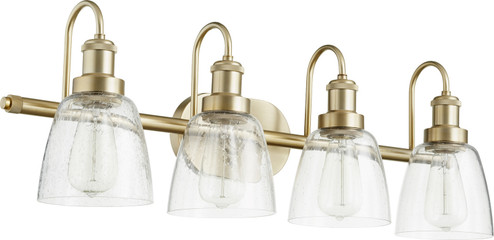 508 Vanities Four Light Vanity in Aged Brass (19|508-4-80)