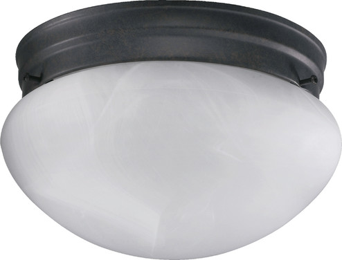 3021 Faux Alabaster Mushrooms Two Light Ceiling Mount in Toasted Sienna (19|3021-8-44)