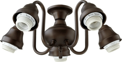 Fitters Oiled Bronze LED Fan Light Kit in Oiled Bronze (19|2530-8086)