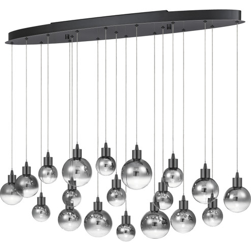 Shadow LED Island Chandelier in Black Chrome (10|PCSH1941BCH)
