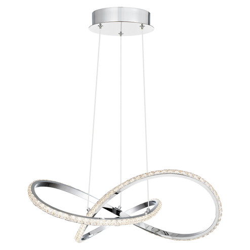 Rumi LED Pendant in Polished Chrome (10|PCRUM2818C)