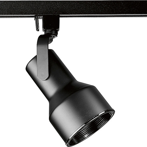 Track Head One Light Track Head in Black (54|P9200-31)