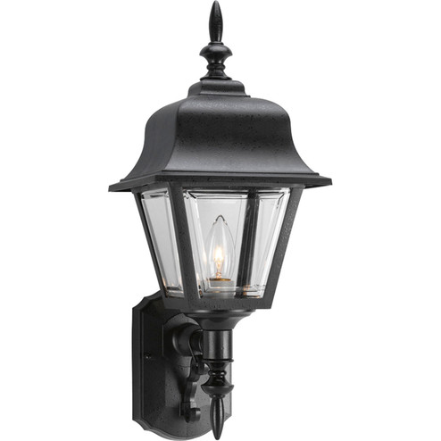 Non-Metallic Incandescent One Light Wall Lantern in Black (54|P5656-31)