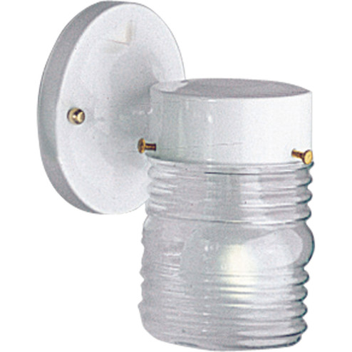 Utility Lantern One Light Wall Lantern in White (54|P5602-30)