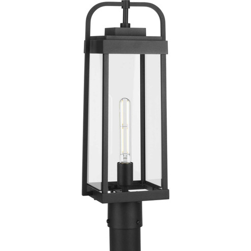 Walcott One Light Outdoor Post Lantern in Black (54|P540090-031)