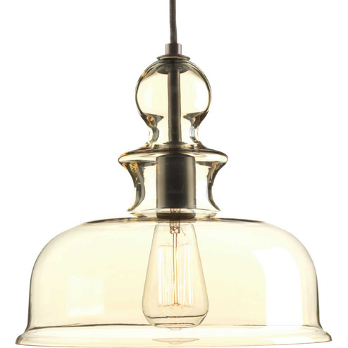 Staunton One Light Pendant in Antique Bronze (54|P5332-20)