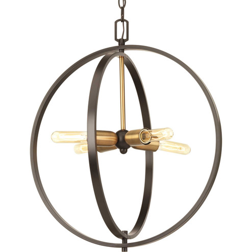 Swing Four Light Pendant in Antique Bronze (54|P5190-20)