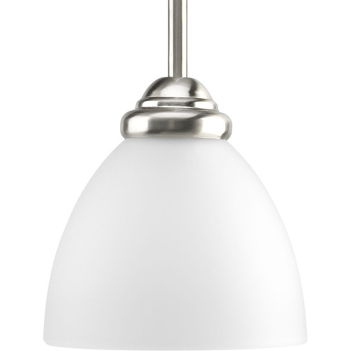 Heart One Light Pendant in Brushed Nickel (54|P5131-09)