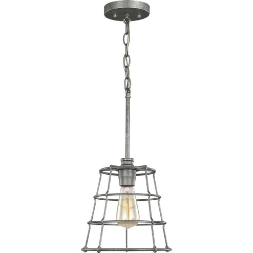 Chambers One Light Mini Pendant in Galvanized (54|P500281-141)