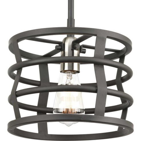 Remix One Light Mini Pendant in Graphite (54|P500010-143)