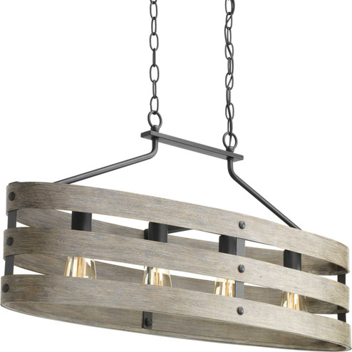 Gulliver Four Light Island Pendant in Graphite (54|P400097-143)