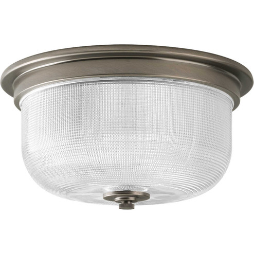 Archie Two Light Flush Mount in Antique Nickel (54|P3740-81)
