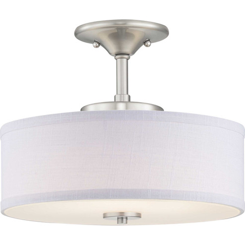 Inspire Led LED Semi-Flush in Brushed Nickel (54|P350134-009-30)