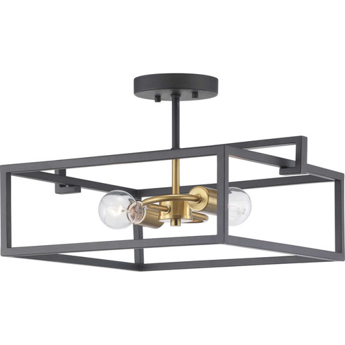 Blakely Two Light Semi-Flush Convertible in Graphite (54|P350120-143)