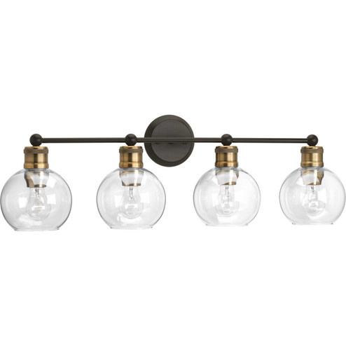 Hansford Four Light Bath in Antique Bronze (54|P300052-020)