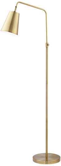 Zella Floor Lamp in Brushed Antique Brass Plated (24|9R145)