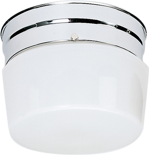 One Light Flush Mount in Polished Chrome (72|SF77-342)
