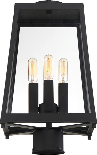 Halifax Four Light Post Lantern in Matte Black (72|60-6585)