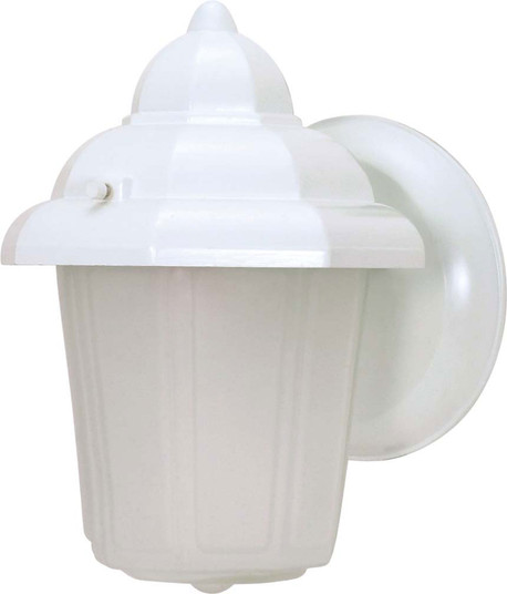Hood Lantern One Light Wall Lantern in White (72|60-639)
