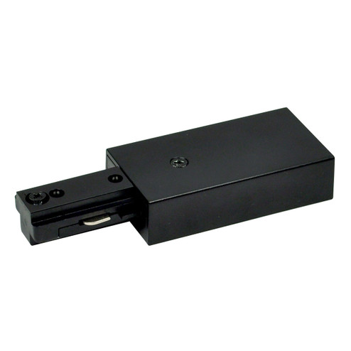 Track Syst & Comp-2 Cir Live End Feed, 2 Circuit Track, Right Polarity in Black (167|NT-2316B/R)