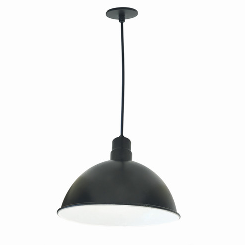 LED Rlm 16'' Rlm Shade in Black Outer / White Inner (167|NRLM-16C3830BWLE4)